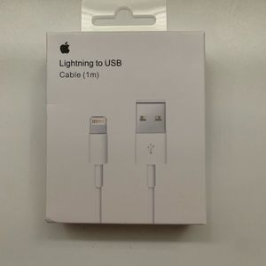 Official Apple Lightning to USB Cable For iPhone.